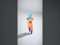 Goku Rigged Character - AI Rigged 3D Character