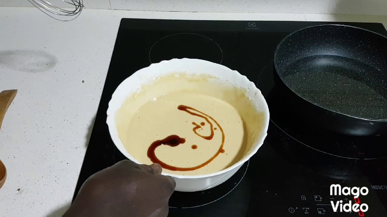 Receta Senegalesa: Begñe / Bollo dulce y relleno de chocolate.