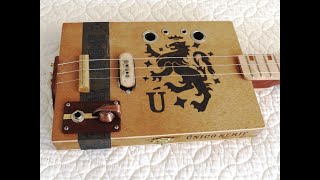 Dirty Rat 3 String Cigar Box Guitar - Foe Sale