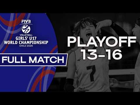 vs.  - Playoff 13-16 | Girls' U17 World Championship - 2026