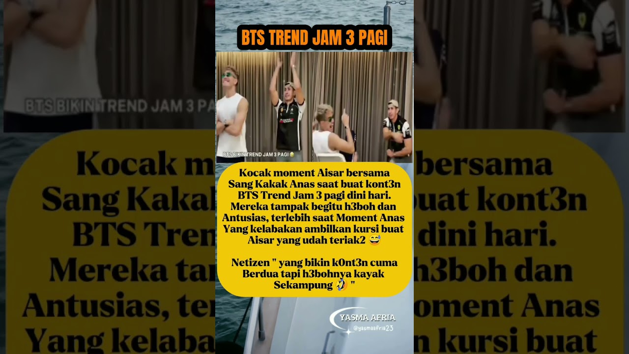 BTS TREND JAM 3 PAGI DINI HARI 
