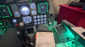 DCS World A10C II home sim-pit cold start