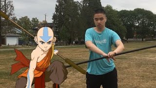I Learn How To Spin A Bow Staff To Be As Good As Aang