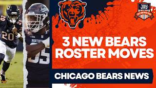 📝Chicago Bears Make 3 Roster Moves, Adding Key Veteran Back To the Roster + 2 New Rookies