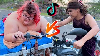 CARRERA MAMA LARIN vs TIA URSULA LOS TIKTOK VIRAL DE ALFREDO LARIN