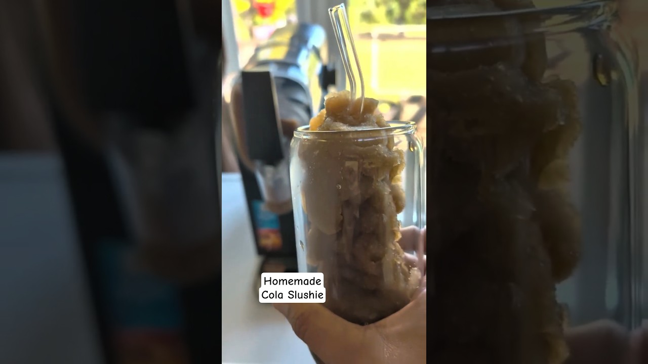 HOMEMADE COLA SLUSHIE