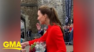 Kate Middleton says she’s ‘in good hands’ with Prince William