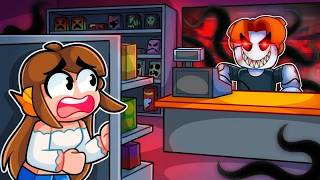 TRABALHEI na Loja MAIS ASSUSTADORA do Roblox!