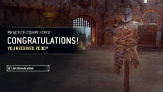 For Honor Campaign pt1 - Tutorial, Unlockables and Intro