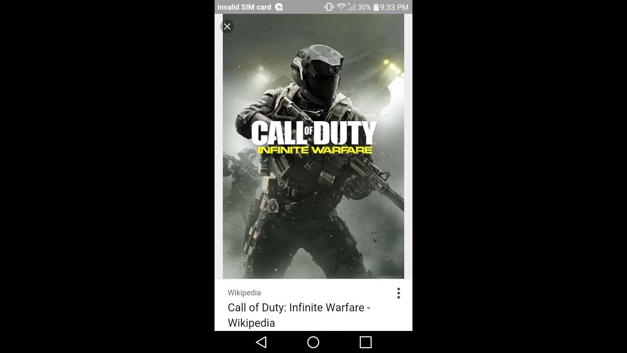 Infinite warfare sniper gameplay