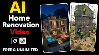 How To Make Ai Home Renovation Video | House Transformation With Ai