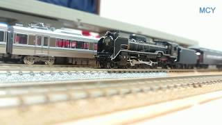 【鉄道模型】KATO D51 200号機を走らせる！kato Nscale D51 200 trial run
