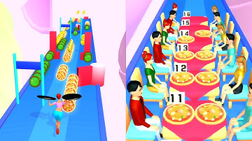 High Pizza🍕 3D Game All Levels Gameplay Walkthrough Android, iOS Big Update