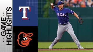 Rangers vs. Orioles Game Highlights (5\/26\/23) | MLB Highlights