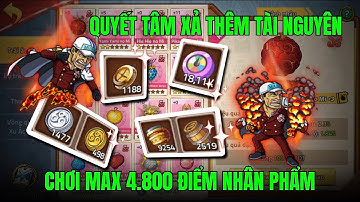 HUYỀN THOẠI HẢI TẶC - QUYẾT ĐỊNH ĐÚNG KHI XẢ HẾT TÀI NGUYÊN ĐỢT NÀY...CÁI KẾT VIÊN MÃN CHO GẤU NHỌ..