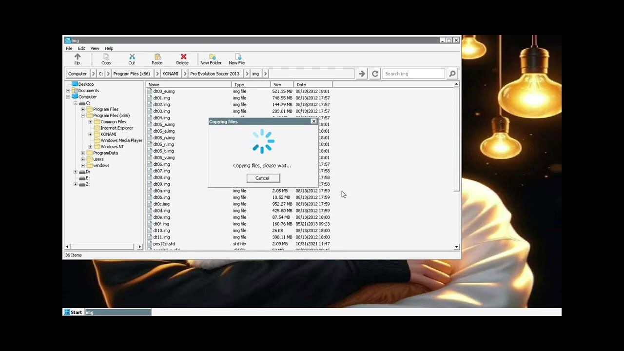 Cara Pasang File Anti Lag Pes 2013