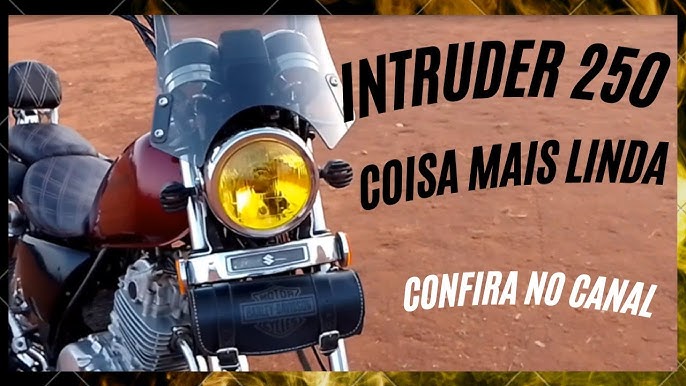 Transformação de uma Intruder 250cc - Encontrada na Net ~ Suzuki Intruder  250