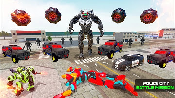 Grand Robot Car Transform Game _ trò Chơi Siêu ô tô Robot Đa biến Hình _ android gameplay