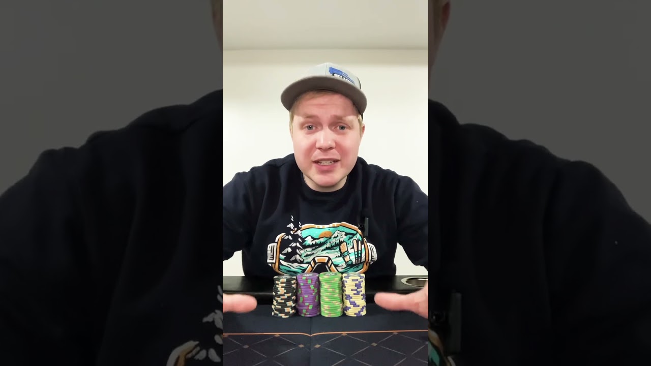 Правило одной фишки в покере! 