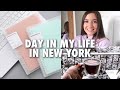 NY VLOG : school supply shopping, old habits + 2020 goals