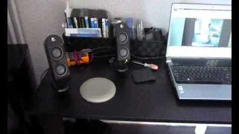 Logitech x-230 before disassembly