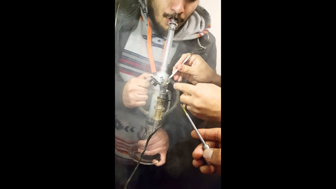 Hawk taking a 1 gram dab of crumble