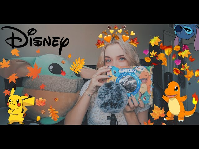 ASMR EN ESPAÑOL| POKEMON OREOS/ TALK ABOUT DISNEYLAND