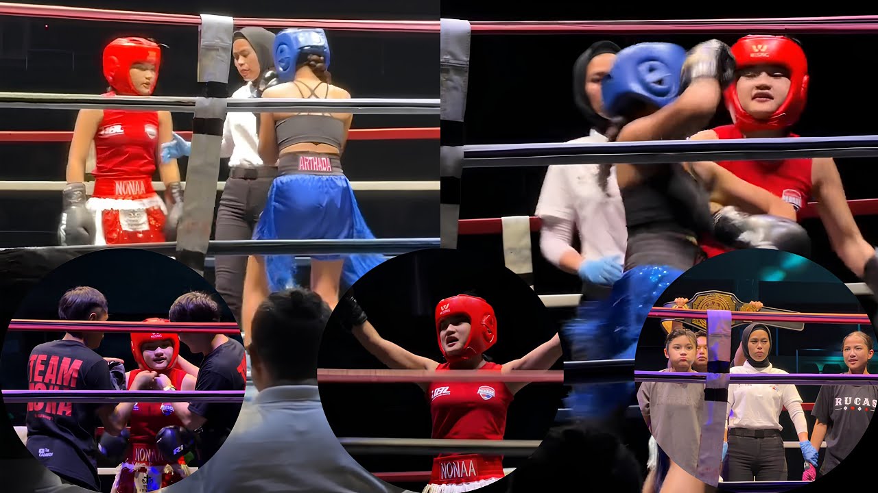 FULL FIGHT‼️WINONA VS ARTHADA INFLUENCER BOXING UBL 4 BANDUNG | UNIVERSITY BOXING LEAGUE