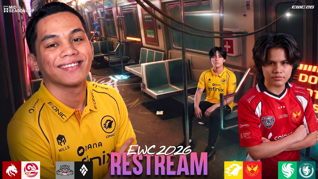 RESTREAM EWC GROUP STAGE DAY 5