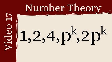 Primitive Roots -- Number theory 17