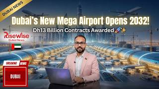 Dubai’s New Mega Airport Opens 2032! Dh13 Billion Contracts Awarded