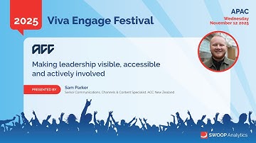 ACC | Viva Engage Festival 2025 | APAC