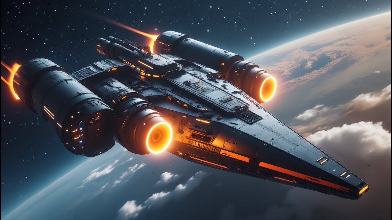 Боевой Корабль Человечества Превращает Планеты в Пепел — Без Жалости