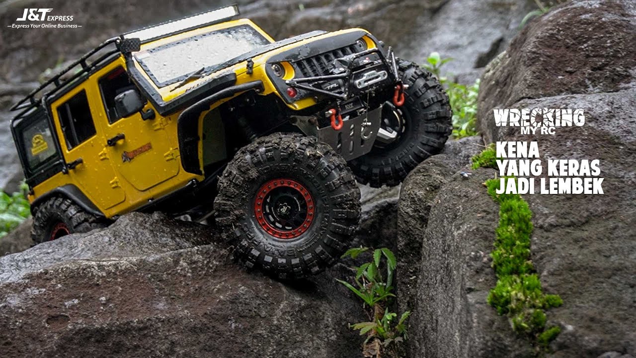 KENA YANG KERAS JADI LEMBEK || RC CRAWLER