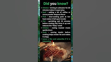 Meat Cooking Hacks You Never Knew#cookingtips#kitchenhacks#shorts#trending#viral#facts#didyouknow