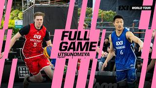 Amsterdam RABOBANK 🇳🇱 vs Shanghai 🇨🇳 | Full Pool Game | FIBA #3x3WTUtsunomiya | 3x3 Basketball