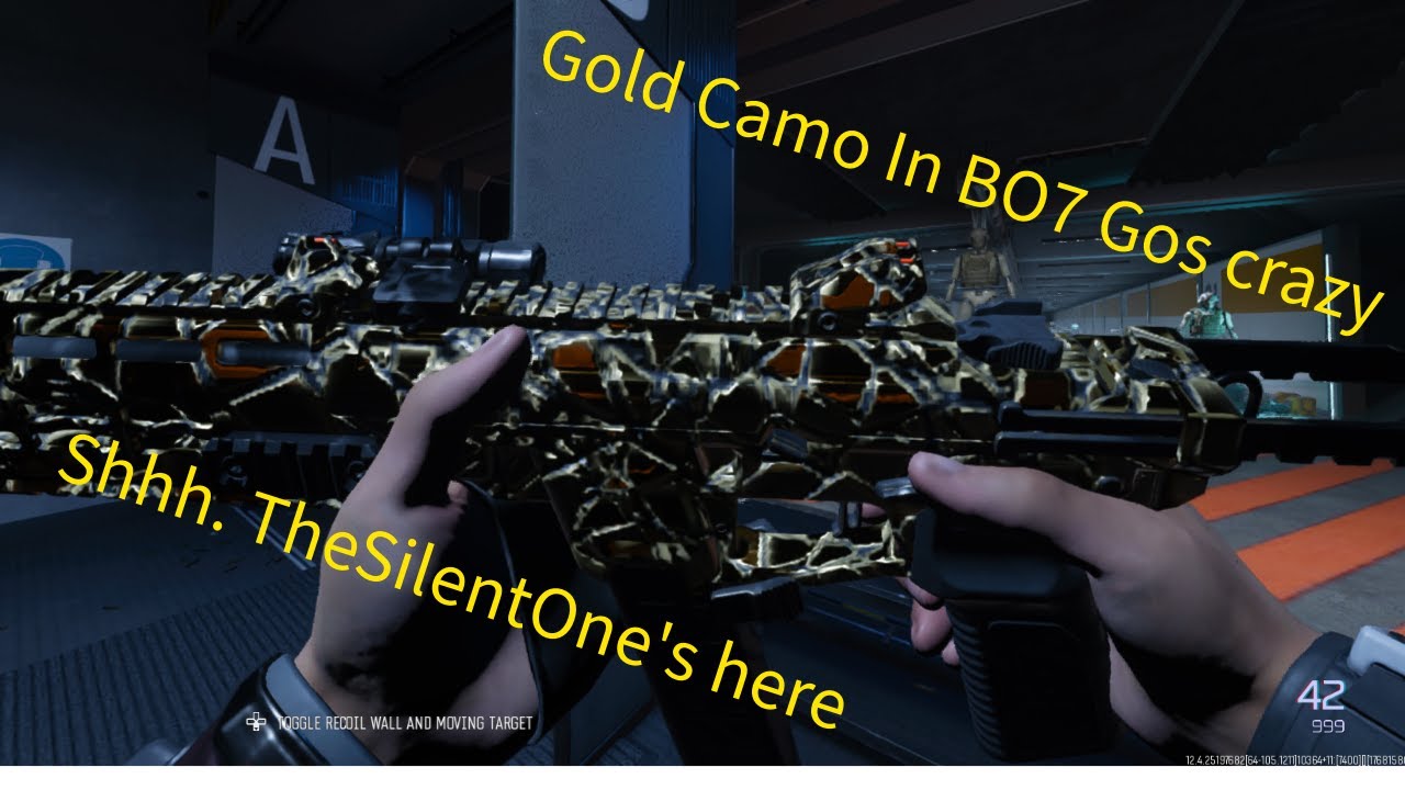 Gold Camo on RK-9 in Black Ops 7