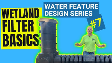 Water Feature Design Series 7 | Wetland Filter Basics | Bog Filter Basics