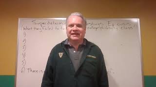 Superdeterminism Destroys Epicurus.