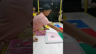 Puro pink na taya tapos resbak sa dropball