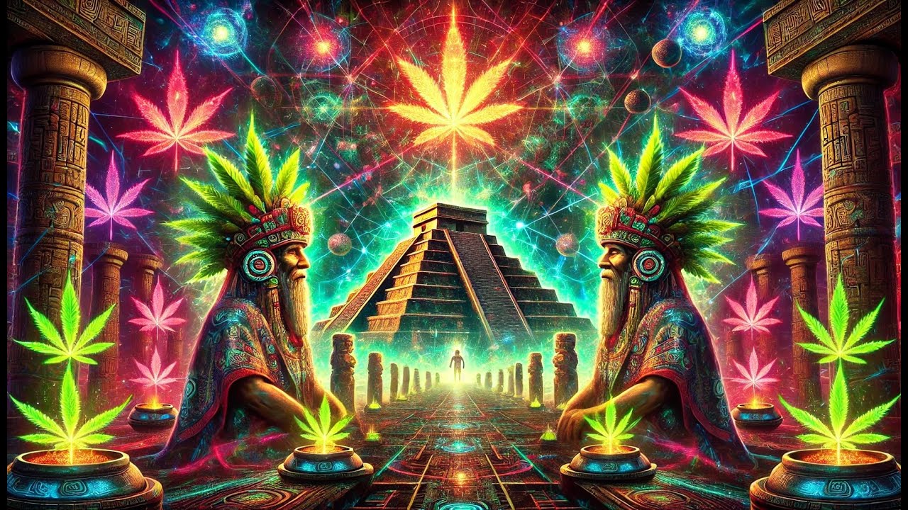 Psy Dub Mix - Psychedelic Mayan Temple | Trippy Visuals | Psychedelic Animation