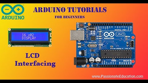 Arduino Programming - LCD Interfacing (In Tamil)