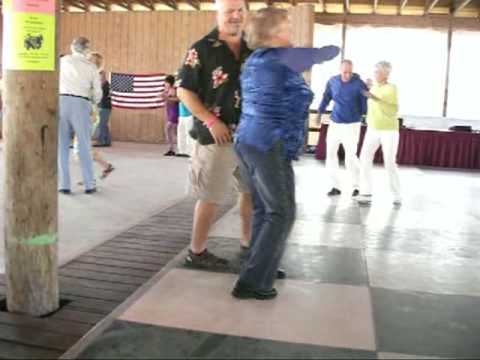 Michael Thomas Swag dancing with his Mom who just learned Shag that weekend.