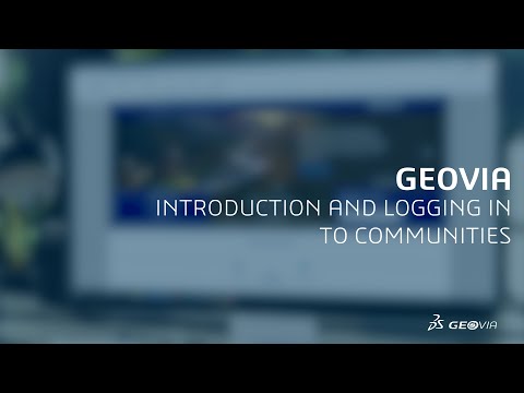 How to access the GEOVIA User Community