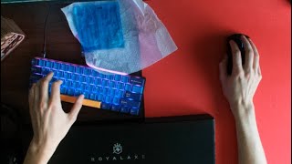 Unboxing New Keyboard - Got 4 Wisdom Teeth  Removed so can´t really talk
