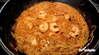 Fideus Amb Gambes - Recepta De Marc Picanyol