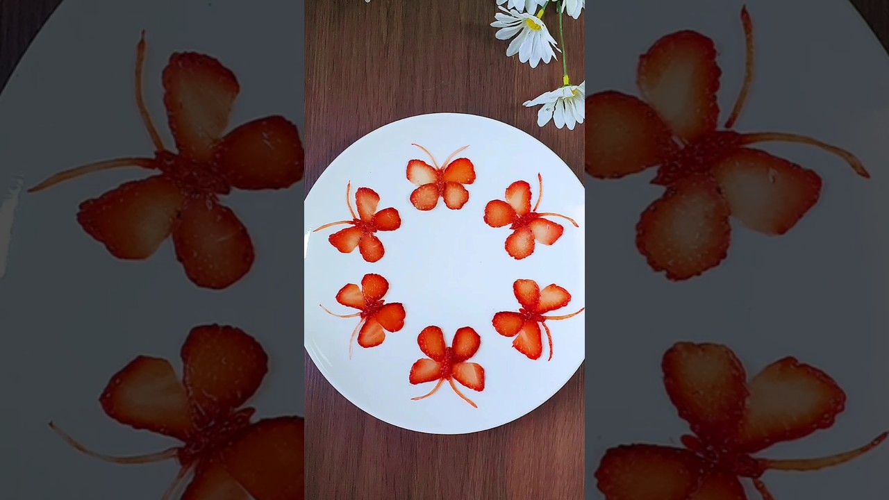 Strawberry🍓 Butterfly🦋 Decoration 