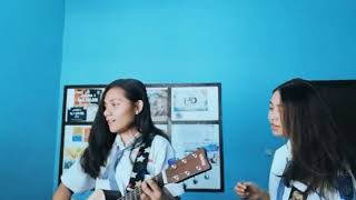 Karna ku sayang - Near ft. Dian sorowea (cover) with my friend