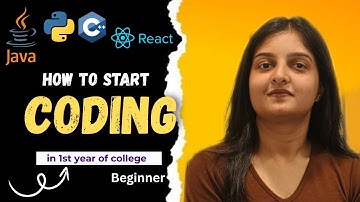 How to start coding in 1st year of college✨How to start coding in 2025💫Coding roadmap for beginners 