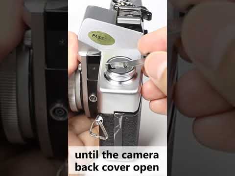 How To Load Film Into The Film Camera #shorts